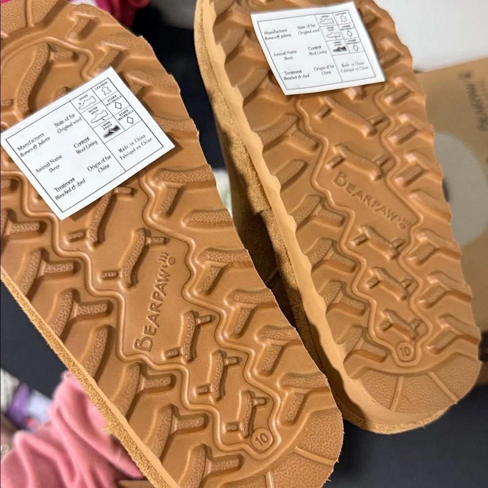 BearPaw Chestnut Suede Boots